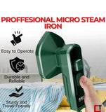 Professional Portable Micro Steam Iron – Compact Travel Garment Steamer with Fast Heating & Easy Operation